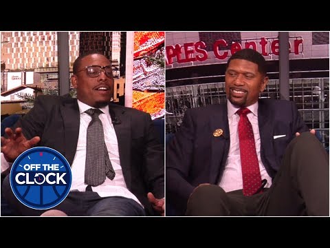 Jalen Rose used to hate MJ. Paul Pierce hated ... the Boston Celtics?! | Off the Clock