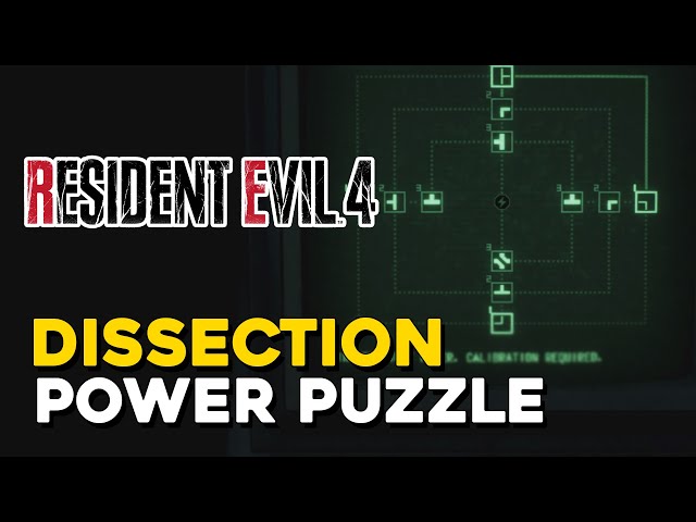 Dissection Power Puzzle - Resident Evil 4 Guide - IGN