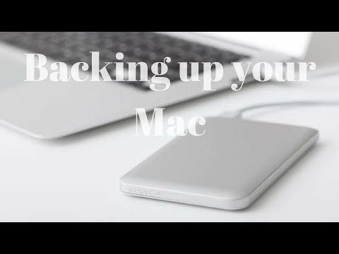 A very simple process to take backup of your macbook pro on an external hard drive which is important step save data before upgrading mac.