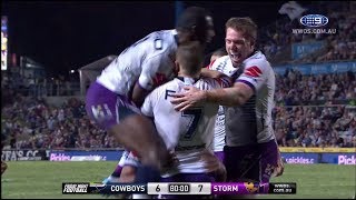 NRL Highlights: North Queensland Cowboys v Melbourne Storm - Round 12