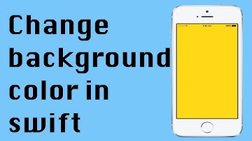 How to change the background Color of your app (Swift, Xcode)