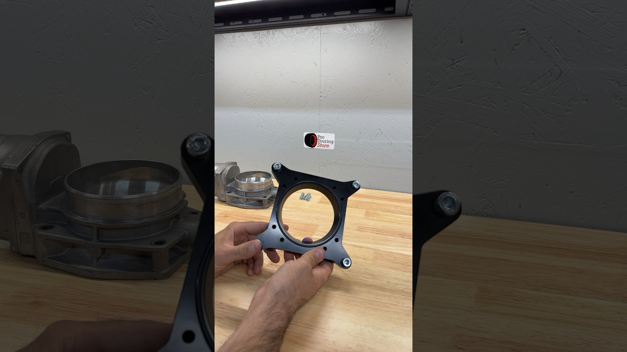 Adapt your 4150 carbureted intake to a GM 4-bolt throttle body with ease!