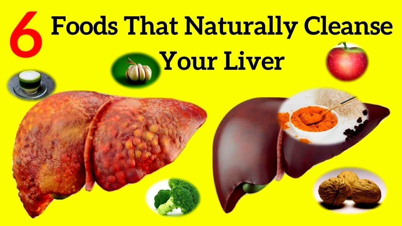 Top 6 Foods To Cleanse Your Liver Naturally - YouTube