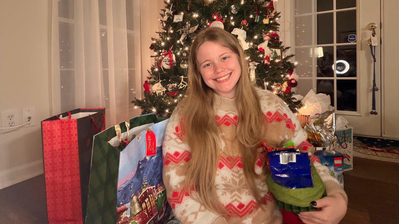 ASMR what i got for christmas 2025 🎁🎄