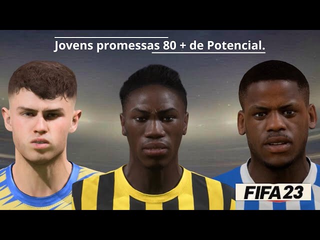 5 Promessas com FACE REAL no #FIFA23 ✓