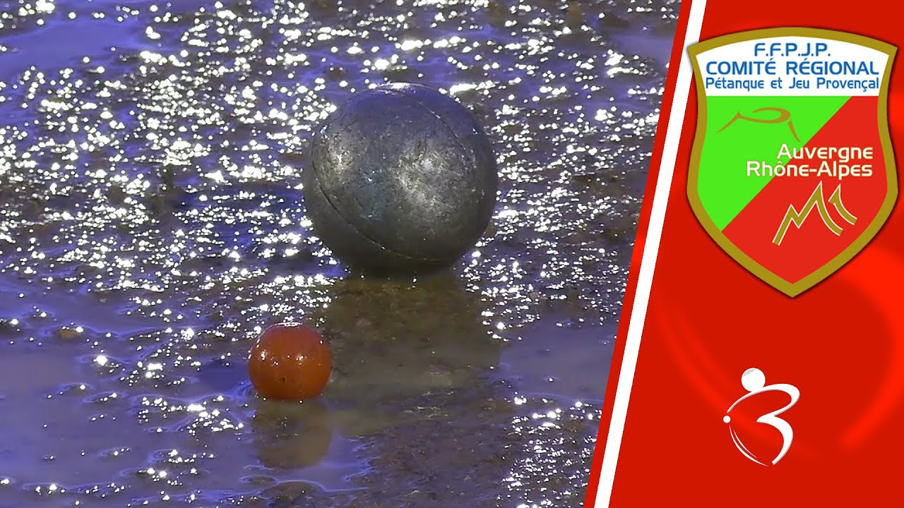 Miniature : Petite finale du vétéran : CARAMAJO vs COUDERT - Championnat Auvergne Rhône-Alpes de pétanque 2024
