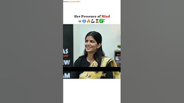 This is Called Upsc Aspirant 🔥👩‍✈️✅ Garima Mundra | Upsc Interview