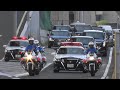 【G20】 １日目《1/2》終了後 会場を後にする各国の車列【2019.06.28】