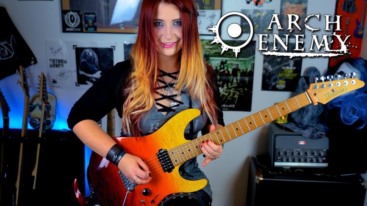 ARCH ENEMY - The Eagle Flies Alone [GUITAR COVER] with SOLO 4K | Jassy J