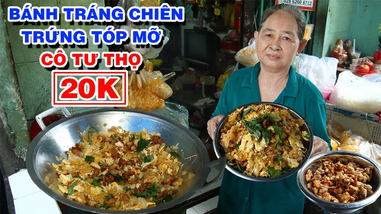 BÁNH TRÁNG CHIÊN TRỨNG TÓP MỠ 20K Cô TƯ THỌ Núp Hẻm 20 Năm Dân Q8 Chưa Chắc Biết | PM FOOD