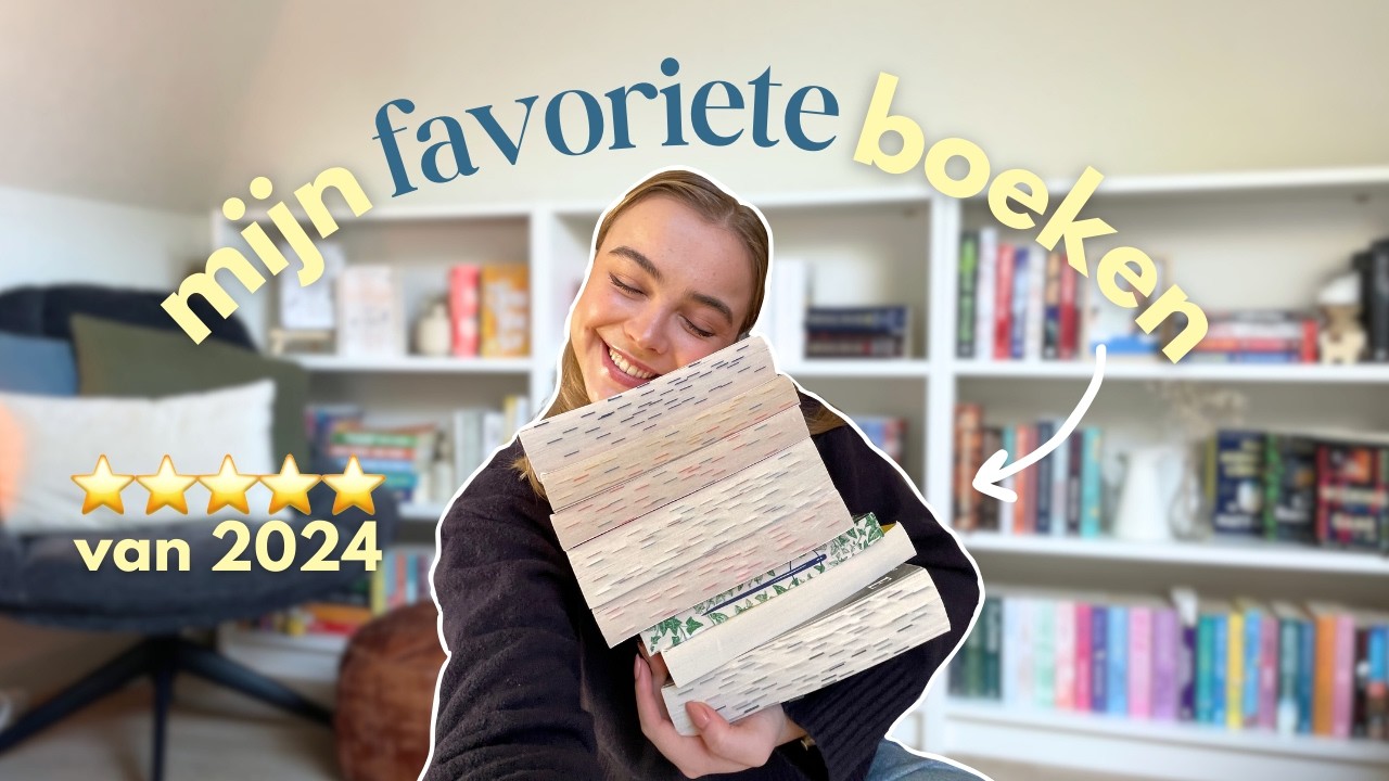 mijn favoriete boeken van 2024 ⭐️📚 (allemaal 5 sterren)