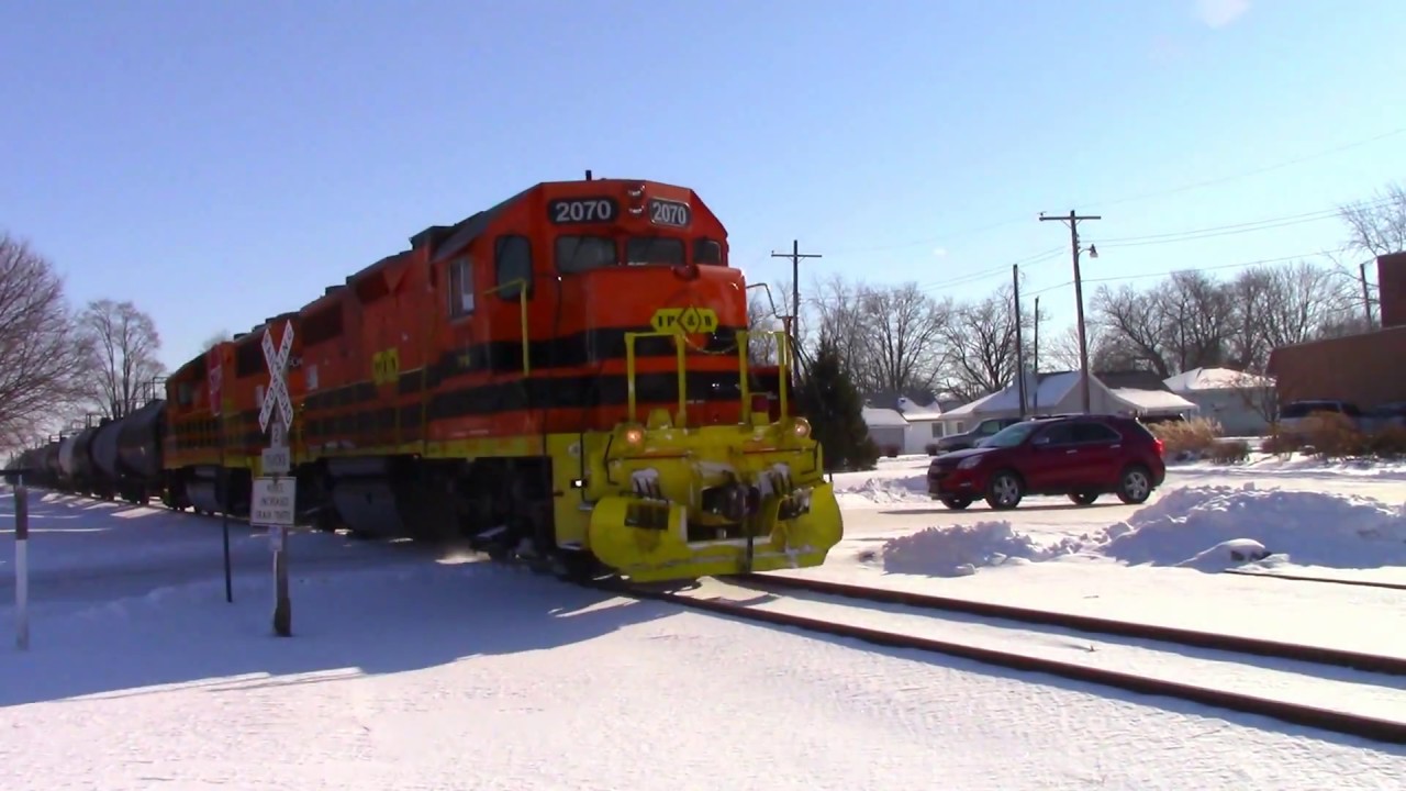 TP&W Leads Train Through Indiana YouTube