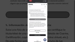 Cargar tus documentos en Amway para pago de bonificaciones