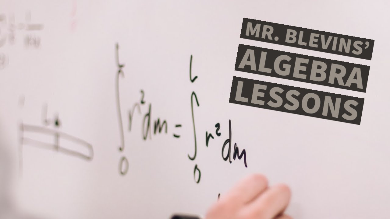 Algebra Lesson 5: Chapter 1 Section 6 - Relations - YouTube