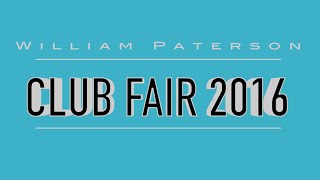 William Paterson University Club Fair Fall 2016