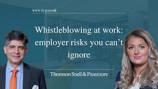 Famous Whistleblowing in Employment Law (UK): Risks, Rights & Employer Responsibilities Profile