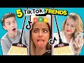 Teens & Parents Try 5 Viral TikTok Challenges Of The Month (February 2020)