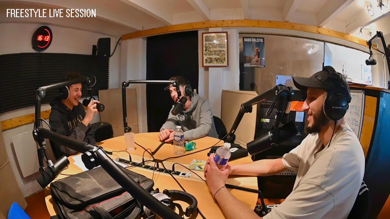 ECLISSE - Radio Balistiq' FREESTYLE live Zelmi x Mxrza ("right here, right now")