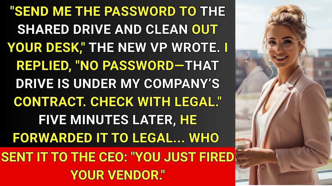 He Asked for the Password…I Gave Him a Legal Nightmare Instead