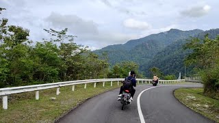 Jalan lintas terindah dan Bersih menuju Danau Toba Jalur sigura gura