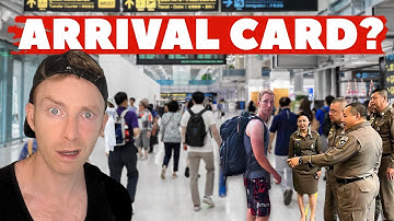 Thailand Digital Arrival Card - NEW Updates & What Happens if You Make a Mistake?
