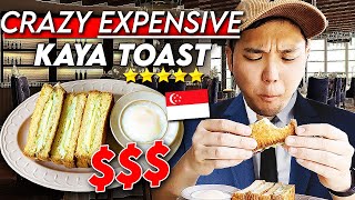 I Tried Singapore’s Most Expensive Kaya Toast
