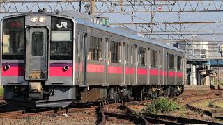 奥羽本線 701系675M 土崎~上飯島 2019年6月3日