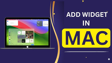 How to Add Widget on Desktop mac? Macbook Air, Macbook Pro, iMac