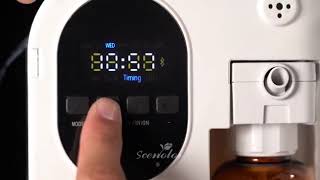 Match Highlights manrofun SNL-12 commercial aroma diffuser | negative ion + ultra-quiet 34dba | 300m³