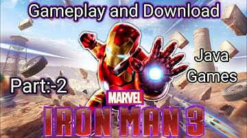 Iron Man 3 Game For Touch Screen Java mobile Gameplay in Android Part :-2 | Download Java Games