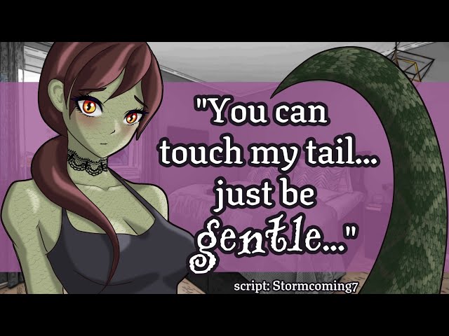 Lamia Roommate Really Needs Your Help! [F4A] [Monster Girl] [Friends to Lovers][A Bit Spicy][Kisses] class=