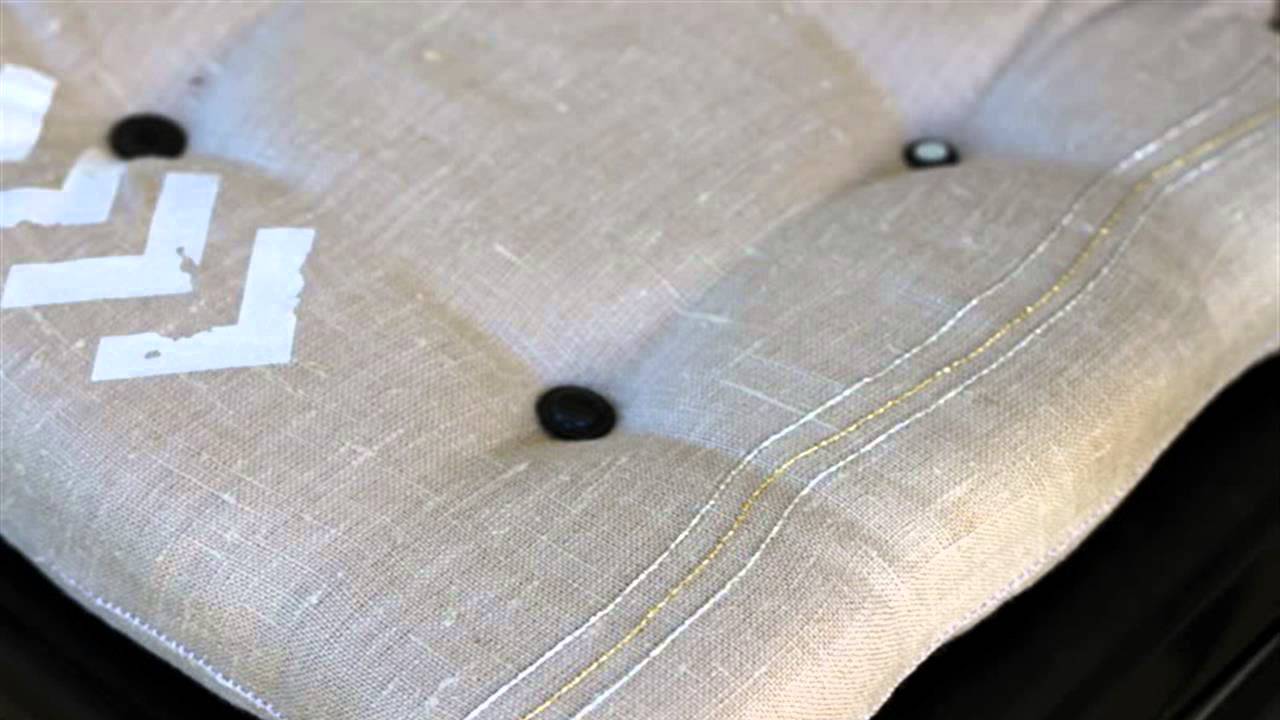 HOW TO Make Seat Cushions for LadderBack Chairs YouTube