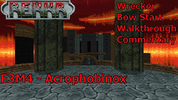 REKKR (Wrecker 100%) Walkthrough (E3M4: Acrophobinox)