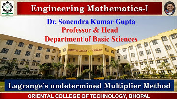 Lecture-10 Lagrange