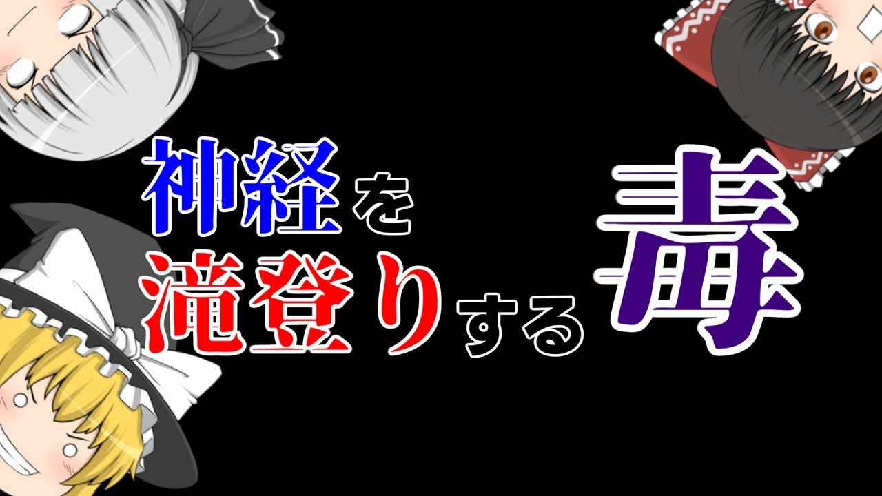 ゆっくり毒物vol.24　テタノスパスミン　【ゆっくり解説】