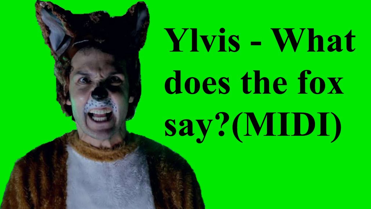 Ylvis - What does the fox say (MIDI) - YouTube