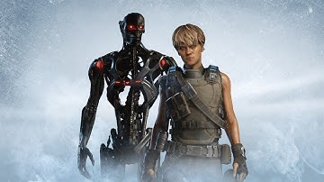 Terminator Dark Fate - Rev 9 Terminators attack on Human Resiatance Base
