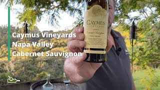 Wine Review: Caymus Vineyards Napa Valley Cabernet Sauvignon 2020