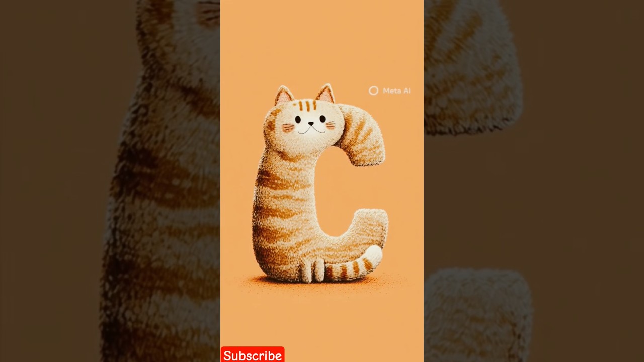 C is for Cat 🐱 | ABC Rhyme for Kids | Learn with us 