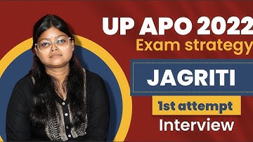 Jagriti Interview | UP APO 2022 | Success Interview #1stattempt #upapo #upapo2022
