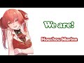 [Houshou Marine] - ウィーアー! (We are!) / Kitadani Hiroshi