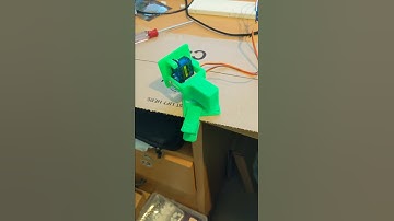 3D Printed Mini Pan titl servo controlled by Photon Particle and Blynk app