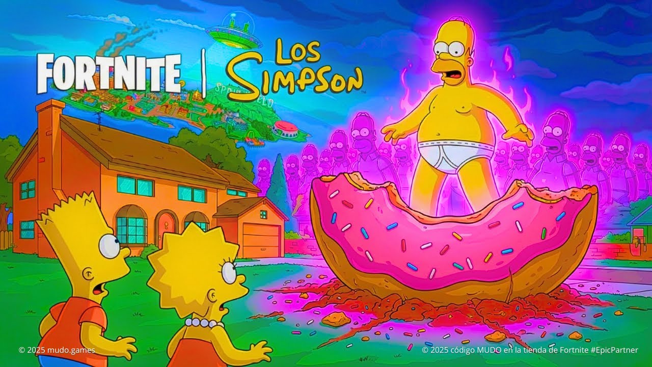 Historia completa de LOS SIMPSON en Fortnite [Español Latino] [SIN COMENTARIOS]