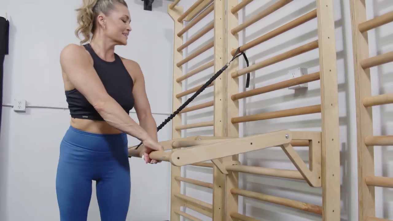Beyond Balance: Pilates Push Through Bar