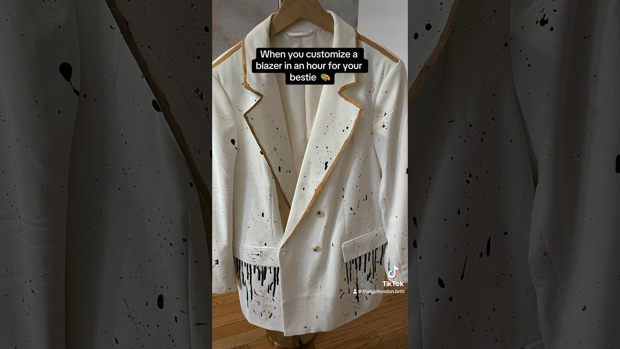 It’s giving wearable art! 