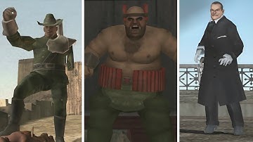 RED DEAD REVOLVER ALL BOSSES (PS2,XBOX)