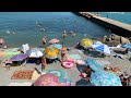 Остатки от пляжа в Партените. Почему закрыты пляжи Партените в Крыму 2022 год. НЕТ мест для купания