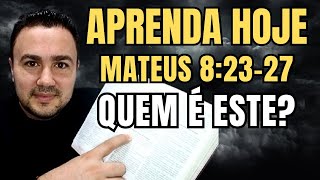 Aprenda Mateus 823-27 De Forma Fácil