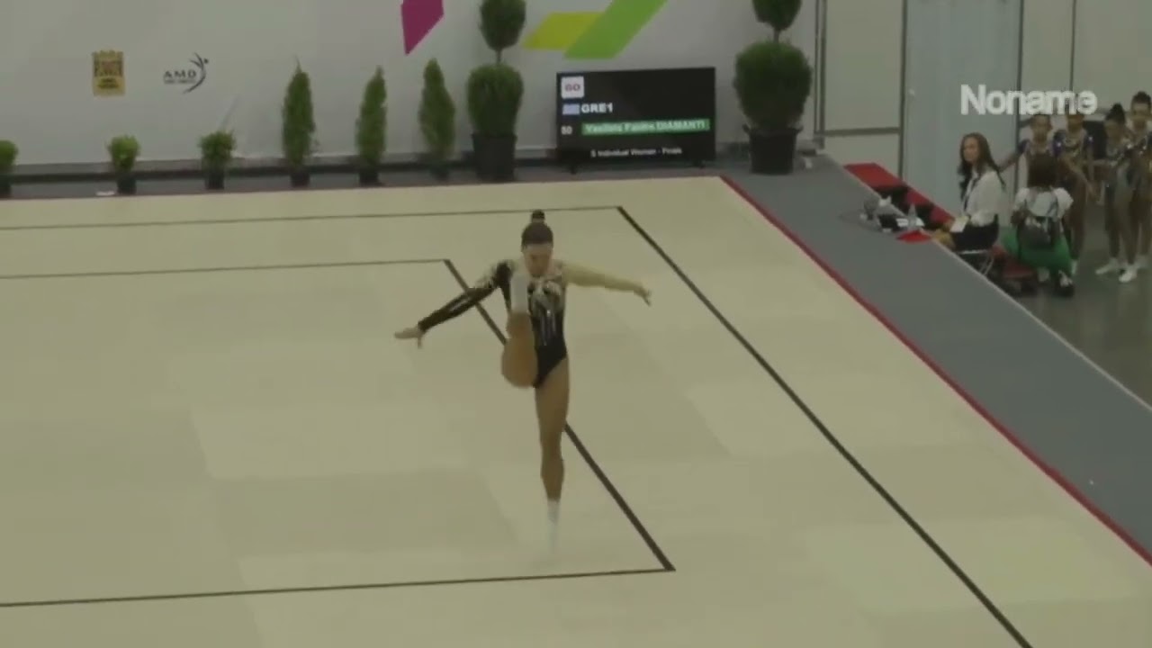Vasileia Faidra DIAMANTI Plovdiv Cup 2024 🥈 ( 20.575 ) Aerobics Open, September 1, Aerobic Gymnast