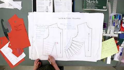 UNT Fashion Design Pattern Making 1 : Added Fullness 601
